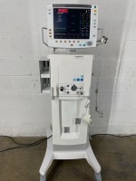 GE ENGSTROM CARESTATION VENTILATOR ON ROLLING STAND