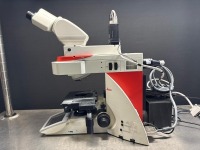 LEICA DM5500 B FLUORESCENCE MOTORIZED PHASE CONTRAST MICROSCOPE