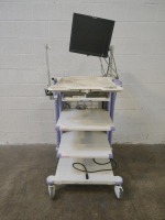 OLYMPUS WM-WP1 ENDOSCOPY CART W LENOVO MONITOR