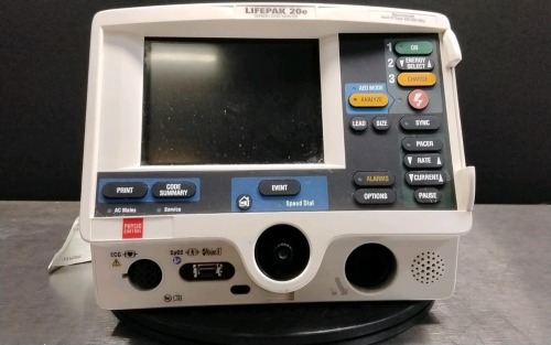 PHYSIO CONTROL LIFEPACK 20E DEFIB (W/ PACING,ECG,AED,ANALYZE,SPO2)
