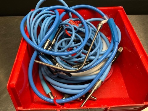 ASSORTED FIBER OPTIC CABLES