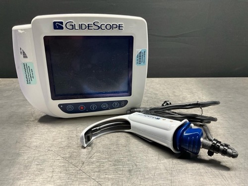 GLIDESCOPE COBALT AVL MONITOR VIDEO MONITOR WITH 1 REUSABLE 60 DEGREE C HANDPIECE
