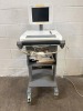 BURDICK ECLIPSE PREMIER ECG/EKG MACHINE W/ PATIENT CABLE ON ROLLING STAND