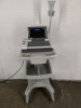 GE MAC5500 HD ECG/EKG MACHINE ON ROLLING STAND