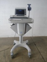 GE MAC5500 HD ECG/EKG MACHINE ON ROLLING STAND
