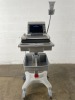 GE MAC5500 HD ECG/EKG MACHINE ON ROLLING STAND