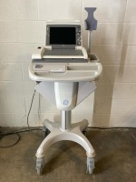 GE MAC5500 ECG/EKG MACHINE ON ROLLING STAND