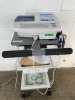 WELCH ALLYN CP 200 ECG/EKG MACHINE W/ ACQUISITION MODULE ON ROLLING STAND