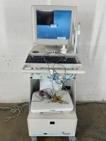 UNETIXS MULTILAB SERIES 2 LHS VASCULAR DIAGNOSTICS WORKSTATION ON ROLLING STAND