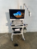 NIHON KOHDEN NEUROPACK S3 EP/EMG SYSTEM ON ROLLING CART
