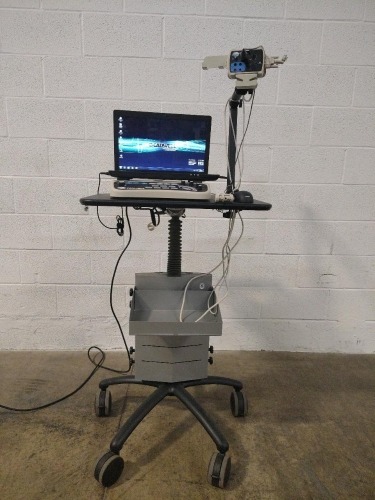 CADWELL SIERRA II EMG WAVE SYSTEM ON ROLLING STAND