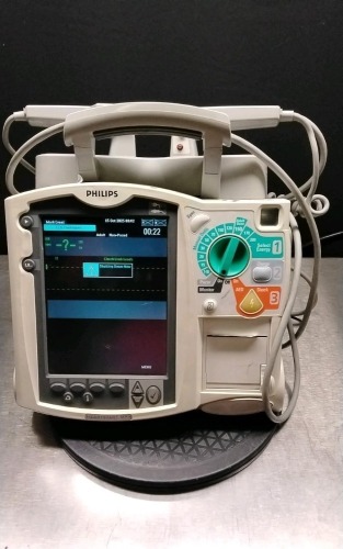 PHILIPS HEARTSTART MRX DEFIBRILLATOR W/ PADDLES