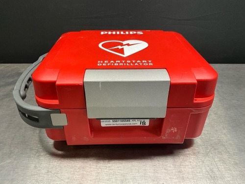 PHILIPS HEARTSTART FR3 DEFIBRILLATOR W/ CASE