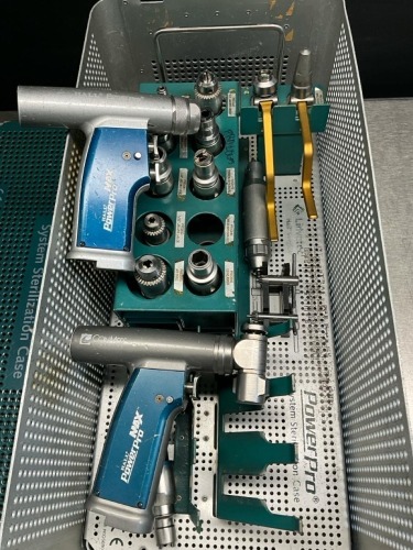 CONMED HALL POWERPRO MAX 5300M, 5200M SAGITAL SAW, SURGICAL DRIVER W/ ATTACHMENTS