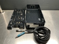 ANSPACH E MAX 2 PLUS HANDPIECE W/ ATTACHMENTS