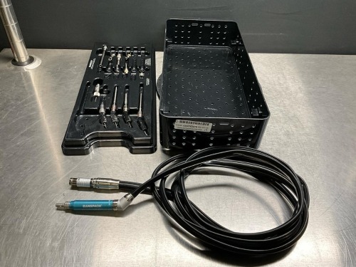 ANSPACH E MAX 2 PLUS HANDPIECE W/ ATTACHMENTS