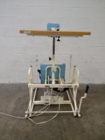 MIDLAND 4512E ELECTRIC HI-LO STAND-IN TABLE W HAND PIECE
