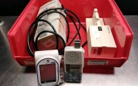 MISCELLANEOUS ITEMS TO INCLUDE: WALL TRANSFORMER, INFUSION PUMP, DOPPLER, FLOWTRON EXCEL SYSTEM