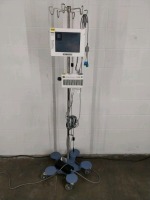 EDWARDS LIFESCIENCES EV1000M PATIENT MONITOR ON ROLLING STAND