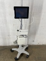 EDWARD LIFESCIENCES EV1000M PATIENT MONITOR ON ROLLING STAND
