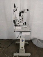 TOPCON SLIT LAMP ON ROLLING STAND