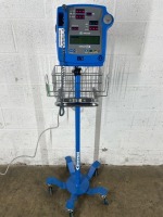 GE DINAMAP PRO 400 PATIENT MONITOR ON ROLLING STAND