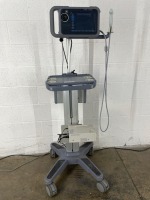 SONOSITE NANOMAXX ULTRASOUND MACHINE D.O.M. 11/2011 W/L38N/10-5MHZ TRANSDUCER ON ROLLING STAND