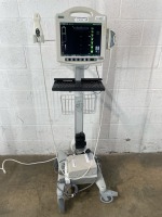 BARD SITERITE 6 ULTRASOUND SYSTEM W/ TRANSDUCER AND KEYBOARD ON ROLLING STAND