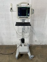 BARD SITERITE 6 ULTRASOUND SYSTEM W/ TRANSDUCER AND KEYBOARD ON ROLLING STAND
