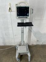 BARD SITERITE 6 ULTRASOUND SYSTEM W/ TRANSDUCER AND KEYBOARD ON ROLLING STAND