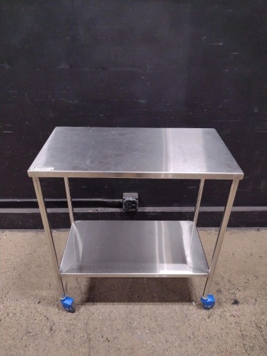 PEDIGO STAINLESS STEEL TABLE 30L X 16D X 34H