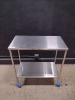 PEDIGO STAINLESS STEEL TABLE 30L X 16D X 34H