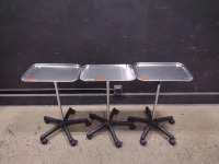 LOT OF (3) MAYO STANDS