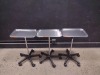 LOT OF (3) MAYO STANDS