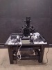 OLYMPUS IX73 LAB MICROSCOPE WITH 6 OBJECTIVES AND EYE PIECES 10X/22, WITH DELL OPTI PLEX 3080 MICRO PC, RI SATURN 5 ACTIVE LASER SYSTEM AND INTEGRA 3 MICROMANIPULATOR ON A CLEAN BENCH TABLE - 10