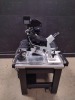 OLYMPUS IX73 LAB MICROSCOPE WITH 5 OBJECTIVES AND EYE PIECES 10X/22, WITH NARUSHIGE, NARISHIGE EQUIPMENT, DELL D15U PC, RI SATURN 5 ACTIVE LASER SYSTEM ON A CLEAN BENCH TABLE - 10