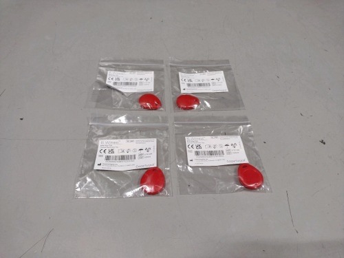 LOT OF (4) RI WITNESS RFID KEY FOBS