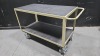 ULINE INSTRUMENT CART WITH RUBBER WHEELS