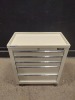 GLOBAL 5 DRAWER SUPPLY CART