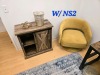 NURSES STATION FURNITURE TO INCLUDE: 2 DESKS, 2 TASK CHAIRS, 1 RUG, 1 DECORATIVE TABLE, 1 DECORATIVE CHAIR - 2