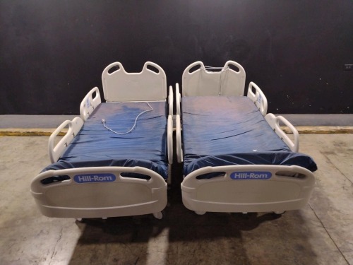 LOT OF (2) HILL-ROM VERSACARE HOSPITAL BEDS
