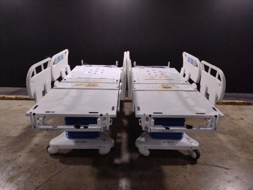 LOT OF (2) STRYKER 3005 S3 HOSPITAL BEDS