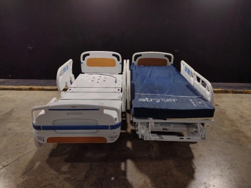 LOT OF (2) STRYKER 3002 S3 HOSPITAL BEDS