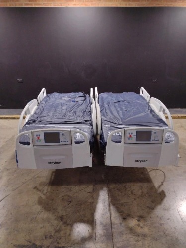 LOT OF (2) STRYKER IN TOUCH HOSPITAL BEDS