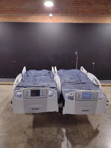LOT OF (2) STRYKER IN TOUCH HOSPITAL BEDS