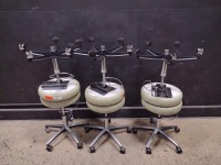 LOT OF (6) STOOLS