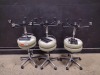 LOT OF (6) STOOLS