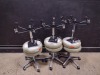 LOT OF (6) STOOLS