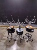 LOT OF (6) STOOLS
