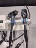 WELCH ALLYN 767 SERIES OTO/OPHTHALMOSCOPE WITH HEADS - 3